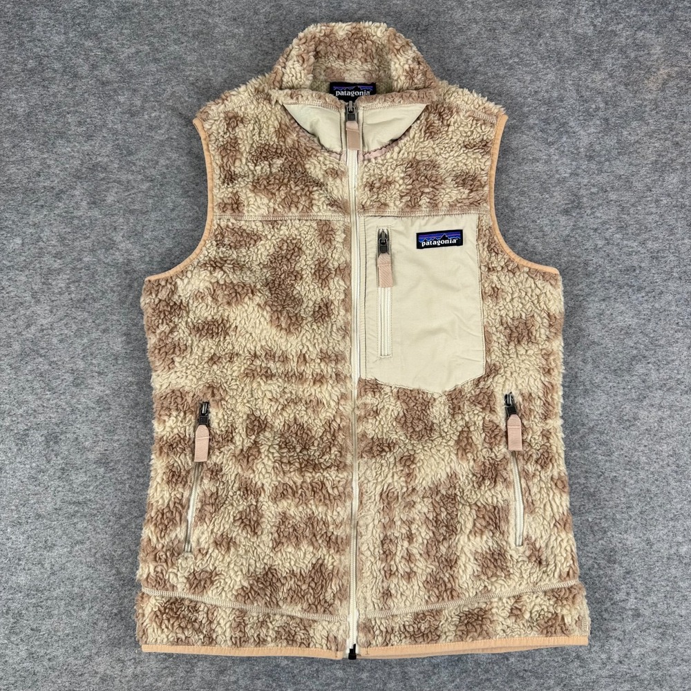 Patagonia Classic Retro-X Vest Sherpa Fleece Wandering Woods 23083 Womens S